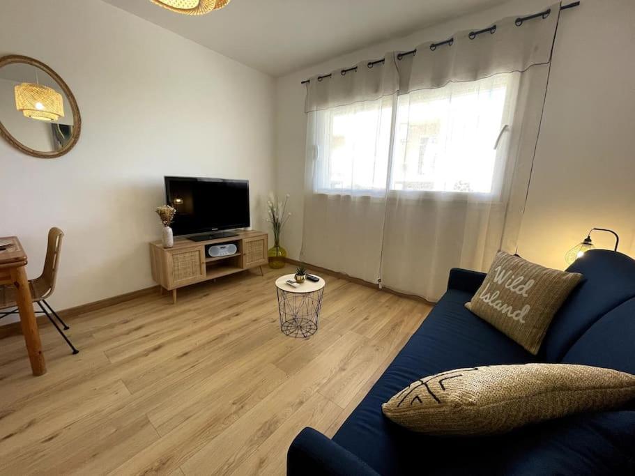 Charmant Studio Climatise Avec Parking, Au Coeur De Pietranera, Plage A 500M, Bastia A 2Km Ville-di-Pietrabugno Eksteriør billede