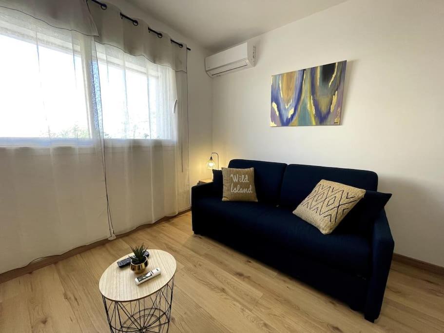 Charmant Studio Climatise Avec Parking, Au Coeur De Pietranera, Plage A 500M, Bastia A 2Km Ville-di-Pietrabugno Eksteriør billede